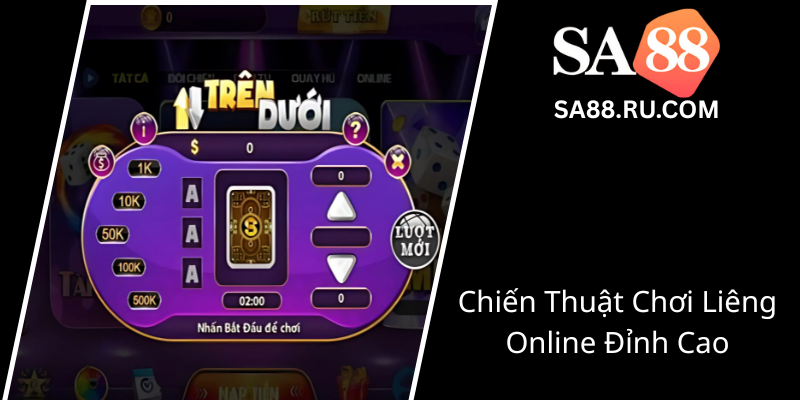 Liêng Online Đổi Thưởng SA88 - Trải Nghiệm Đỉnh Cao Của Bài Đổi Thưởng Trực Tuyến 1 Chien Thuat Choi Lieng Online Dinh Cao0