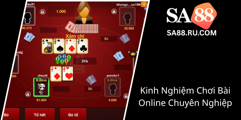 Khám Phá Game Bài 3 Cây Online - Trải Nghiệm Đổi Thưởng Hấp Dẫn Tại SA88 3 Kinh Nghiem Choi Bai Online Chuyen Nghiep0