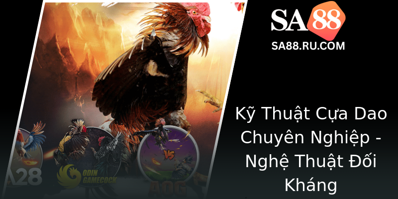 Kỹ Thuật Cựa Dao Chuyên Nghiệp - Nghệ Thuật Đối Kháng Kỹ Thuật Cựa Dao Chuyên Nghiệp - Nghệ Thuật Đối Kháng