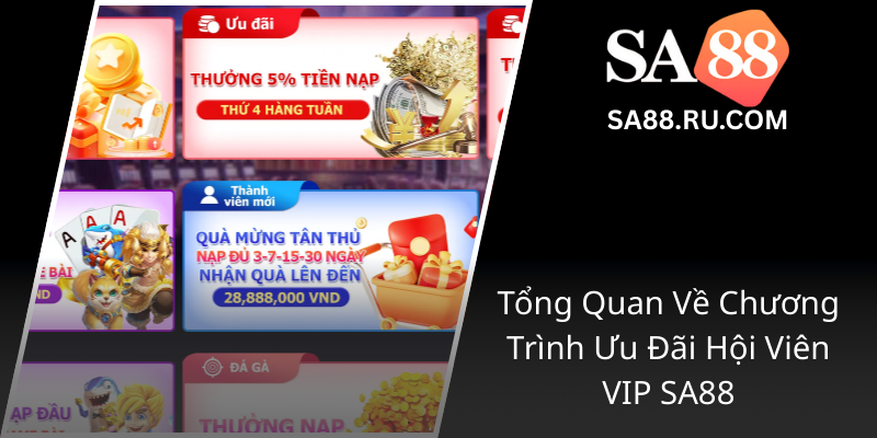 Khuyến Mãi Hội Viên Thân Thiết Tại SA88 - Cơ Hội Vàng Để Thăng Tiến Vị Thế Và Nhận Phần Thưởng Nổi Bật 1 Tong Quan Ve Chuong Trinh Uu Dai Hoi Vien Vip Sa880